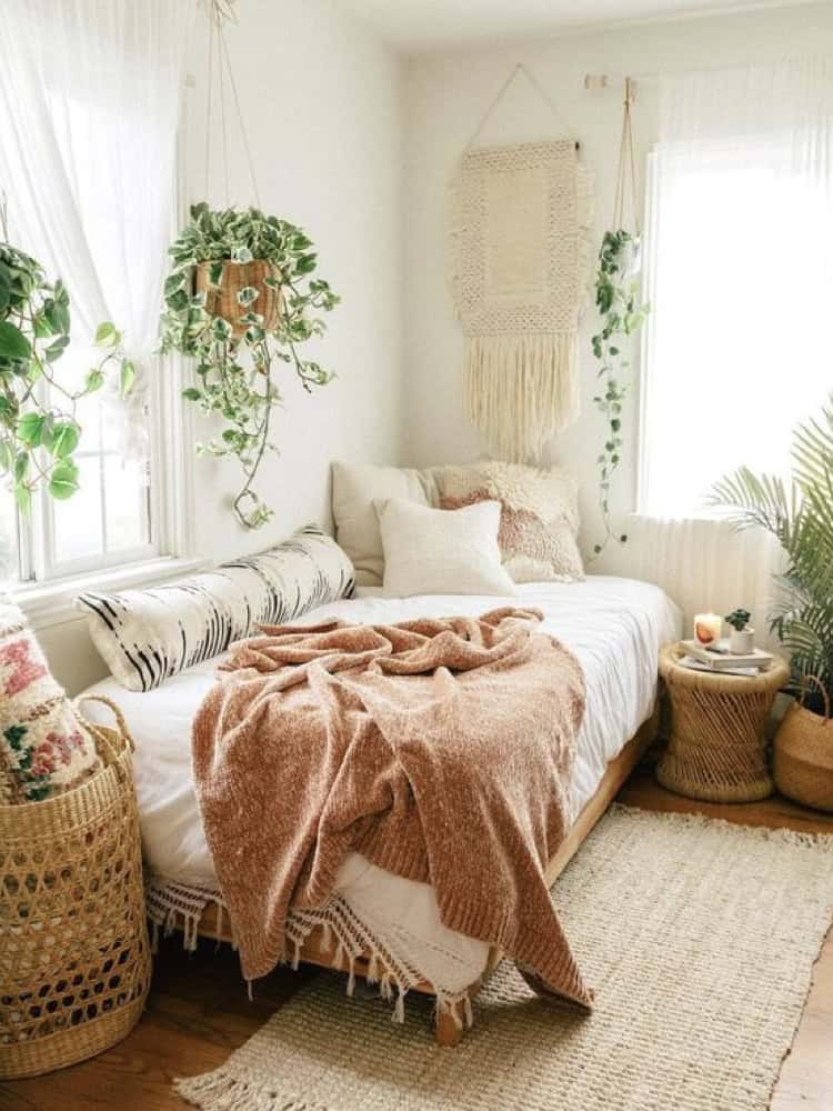 Brilliant Ideas of Nature Style Bedroom