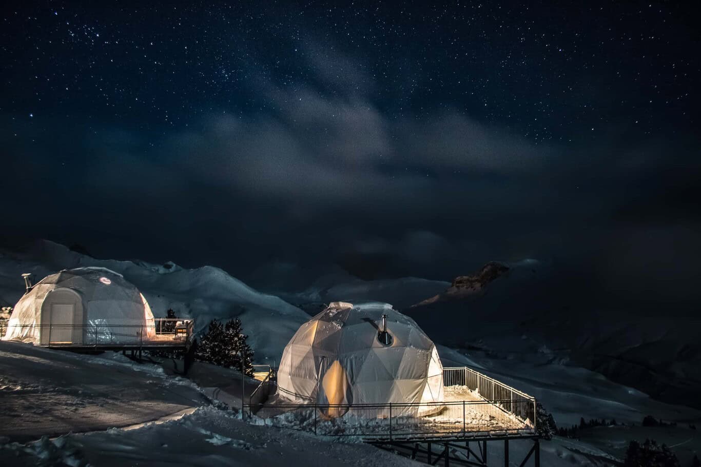 Enjoy A Unique Experience Sleeping In A Designer Igloo