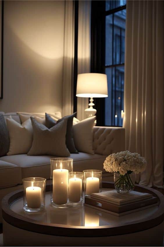 The most beautiful decoration ideas for the living room coffee table