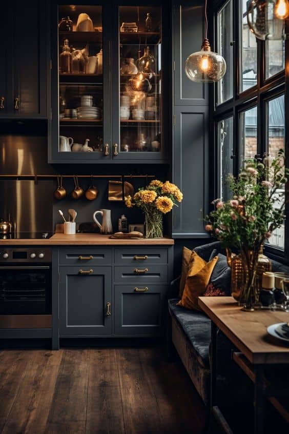 Moody Farmhouse Kitchen Designs to Inspire You