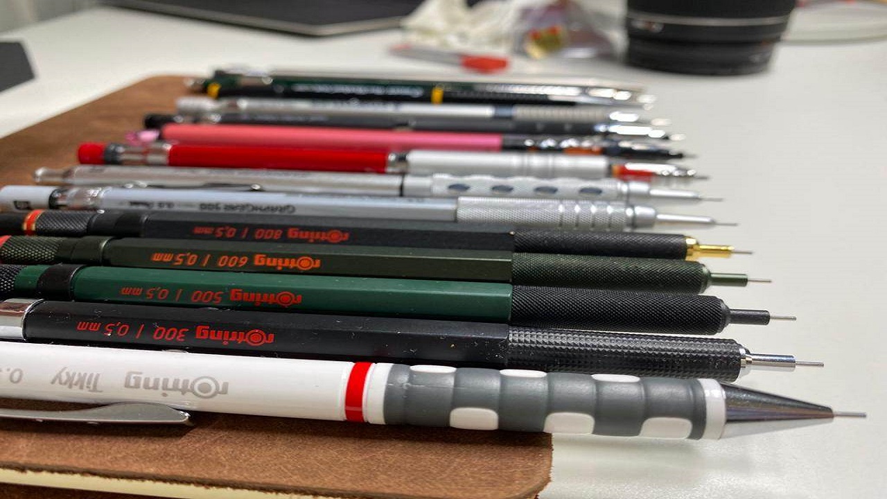 Mechanical Pencil Lead Size Comparison