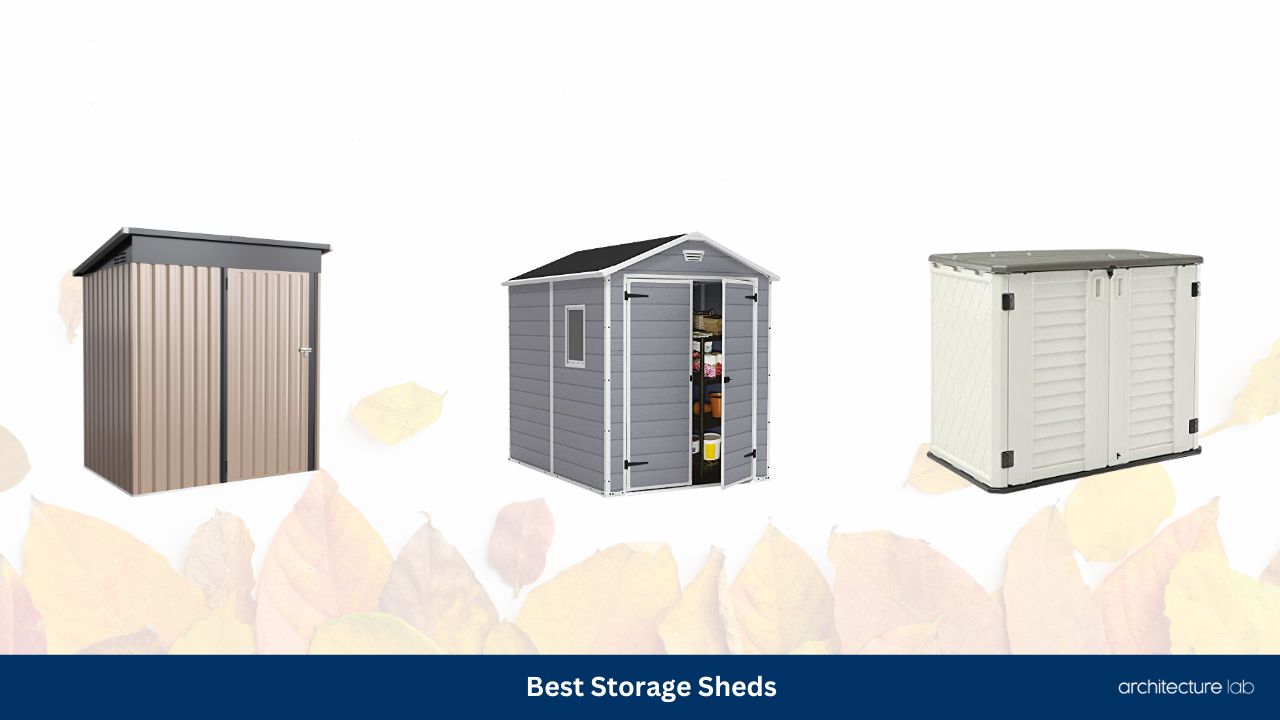 8 Best Storage Sheds Reviews + Guide