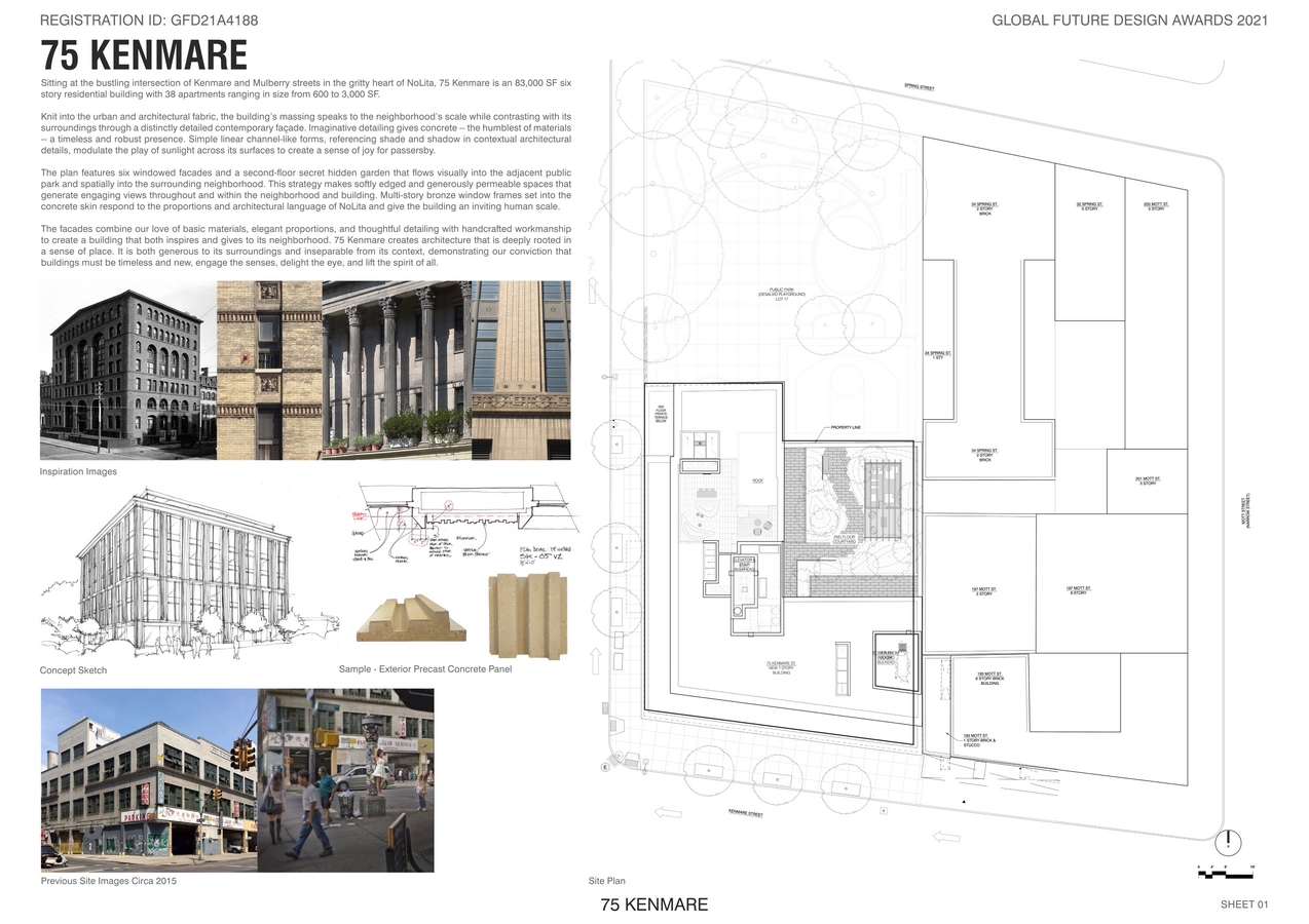 Second Award 75 Kenmare Andre Kikoski Architect