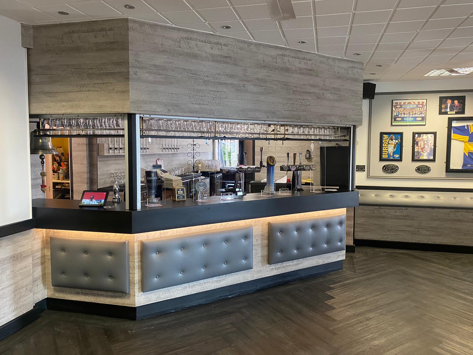 Bar Wrap with Cover Styl Finishes Architextural