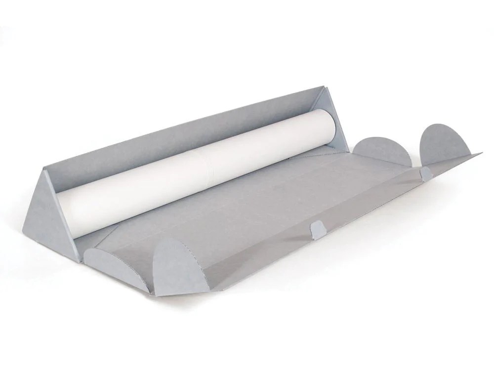 Triangular Roll Storage Box Archival Methods Archival Boxes