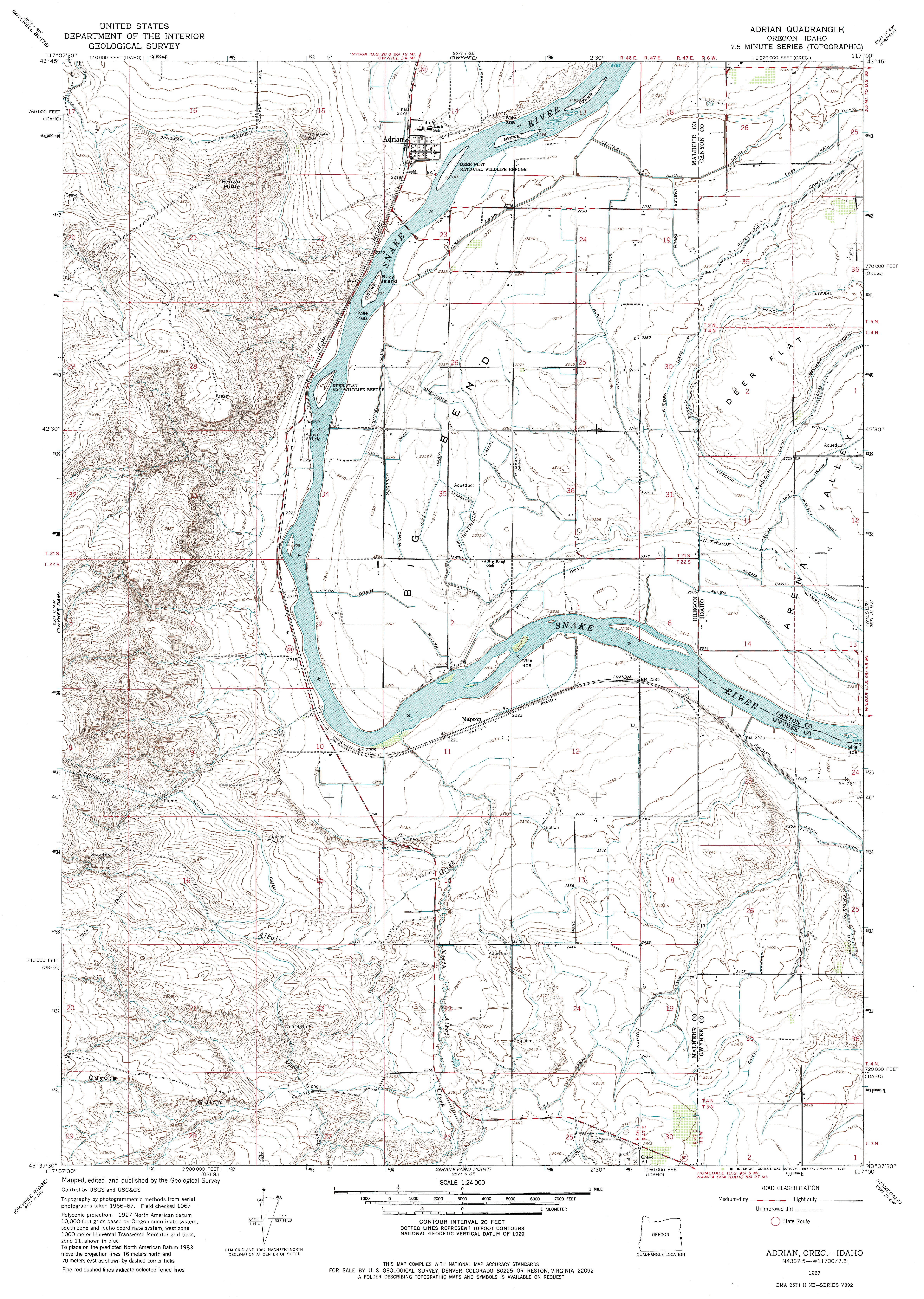 Adrian Michigan Topographic Map Adrian, OR Topographic Map TopoQuest