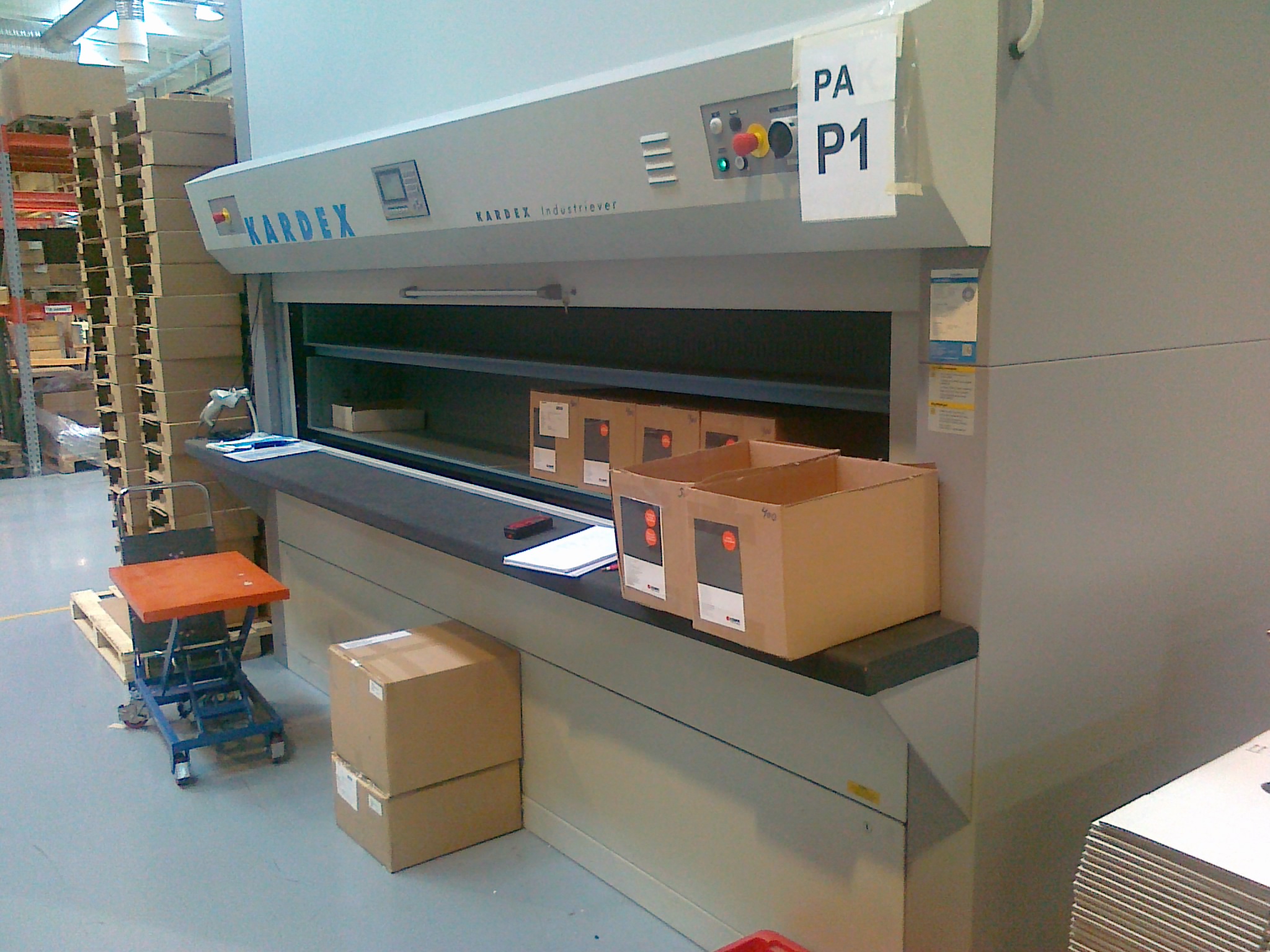 Kardex INDUSTRIEVER 350 italift storage systems