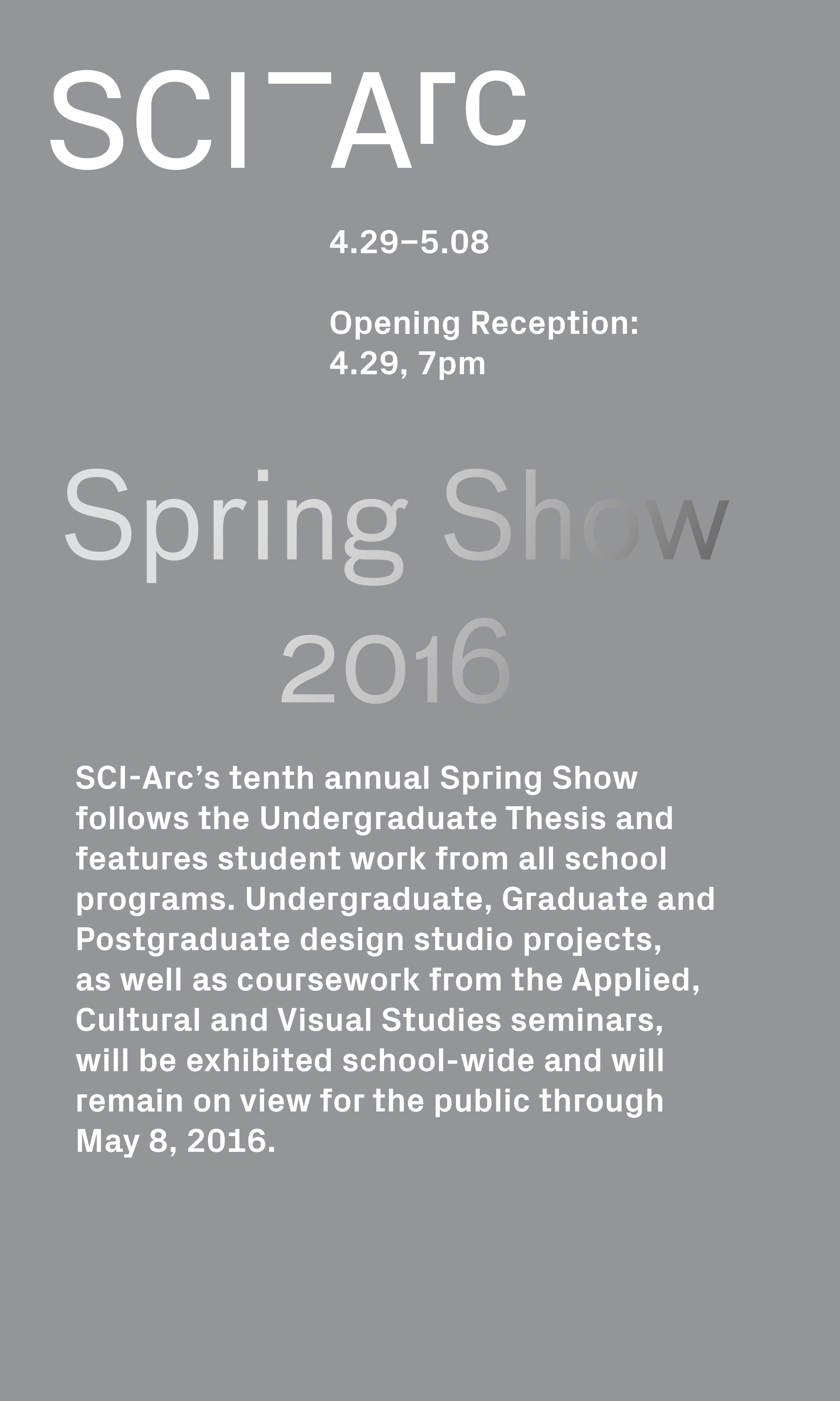 2016 SCIArc Spring Show The Architect’s Newspaper