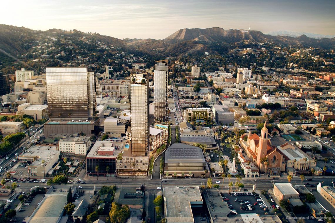 New renderings unveiled for L.A.'s Crossroads of the World redevelopment