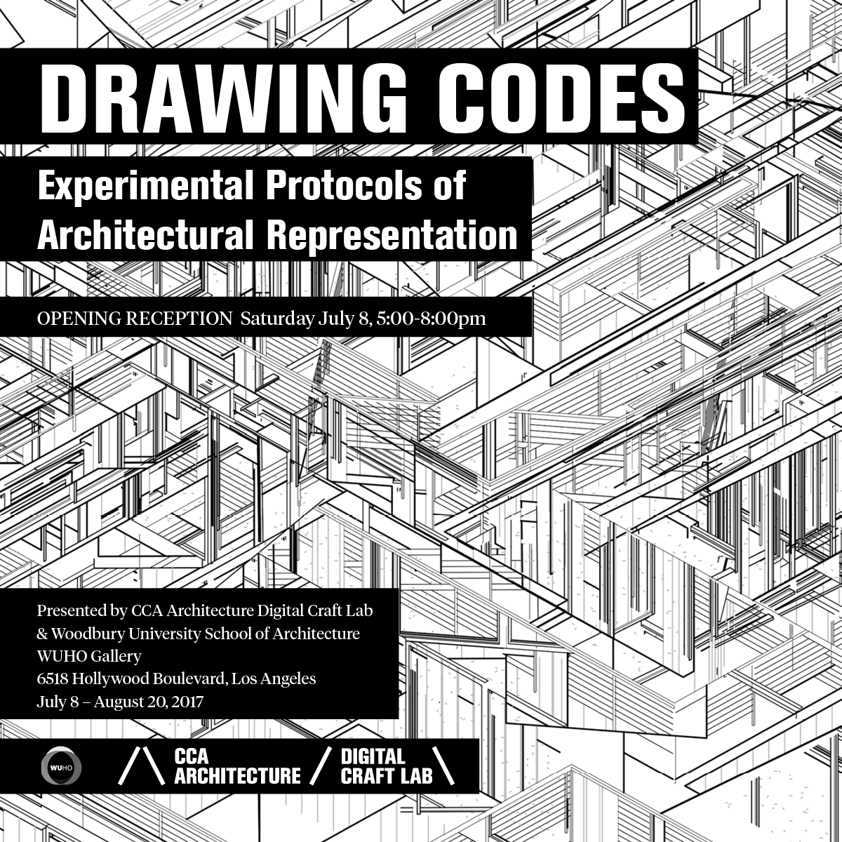 Opening "Drawing Codes Experimental Protocols of Architectural