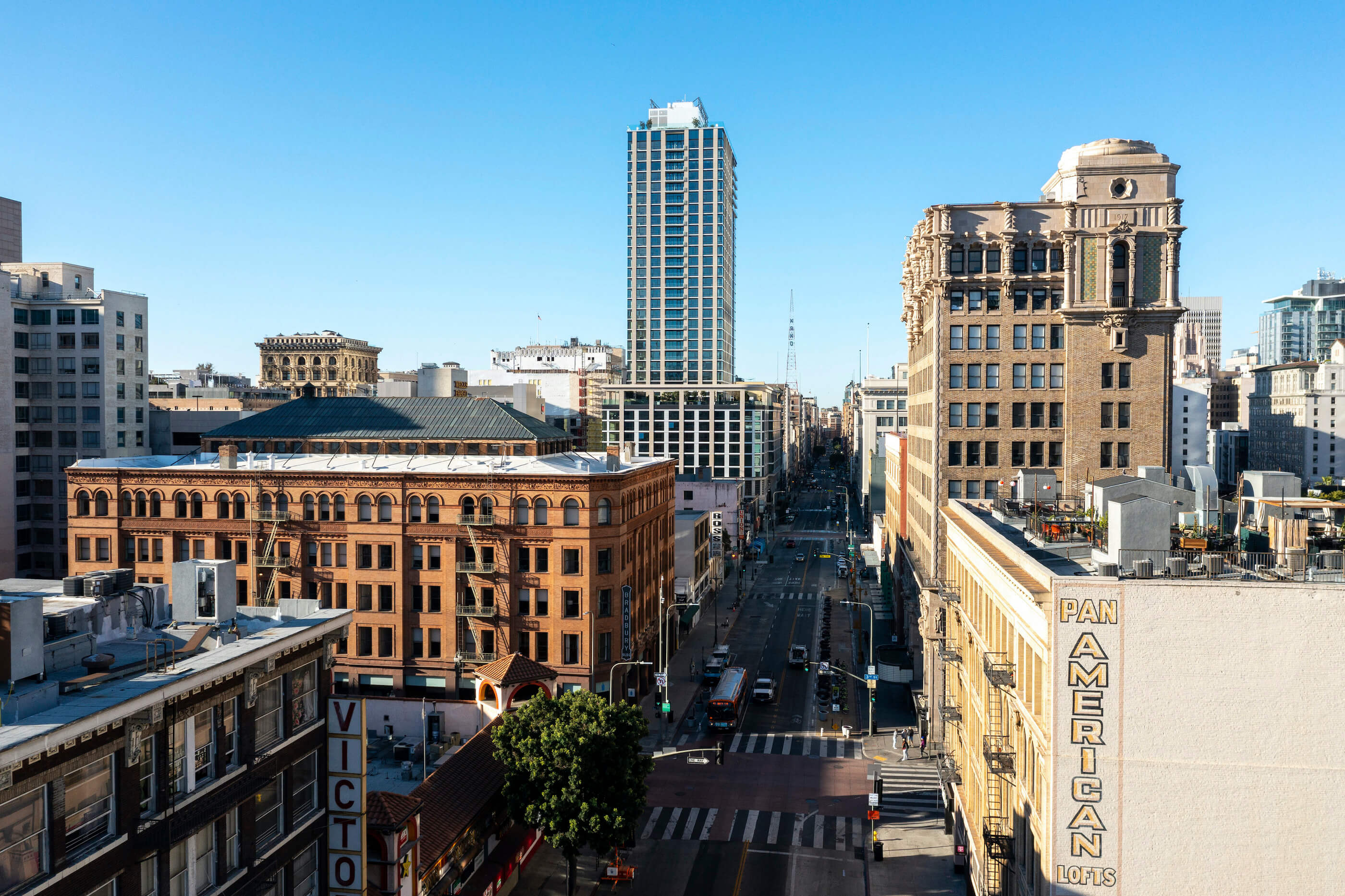 The first new highrise in L.A.’s historic Broadway Theater District in