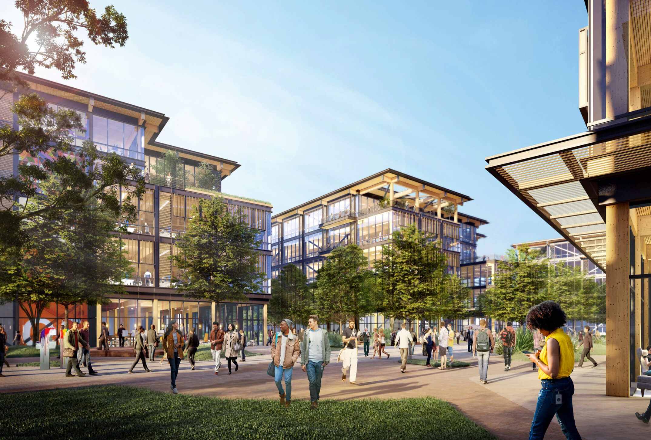 Facebook invests in a planned community across from its Bay Area