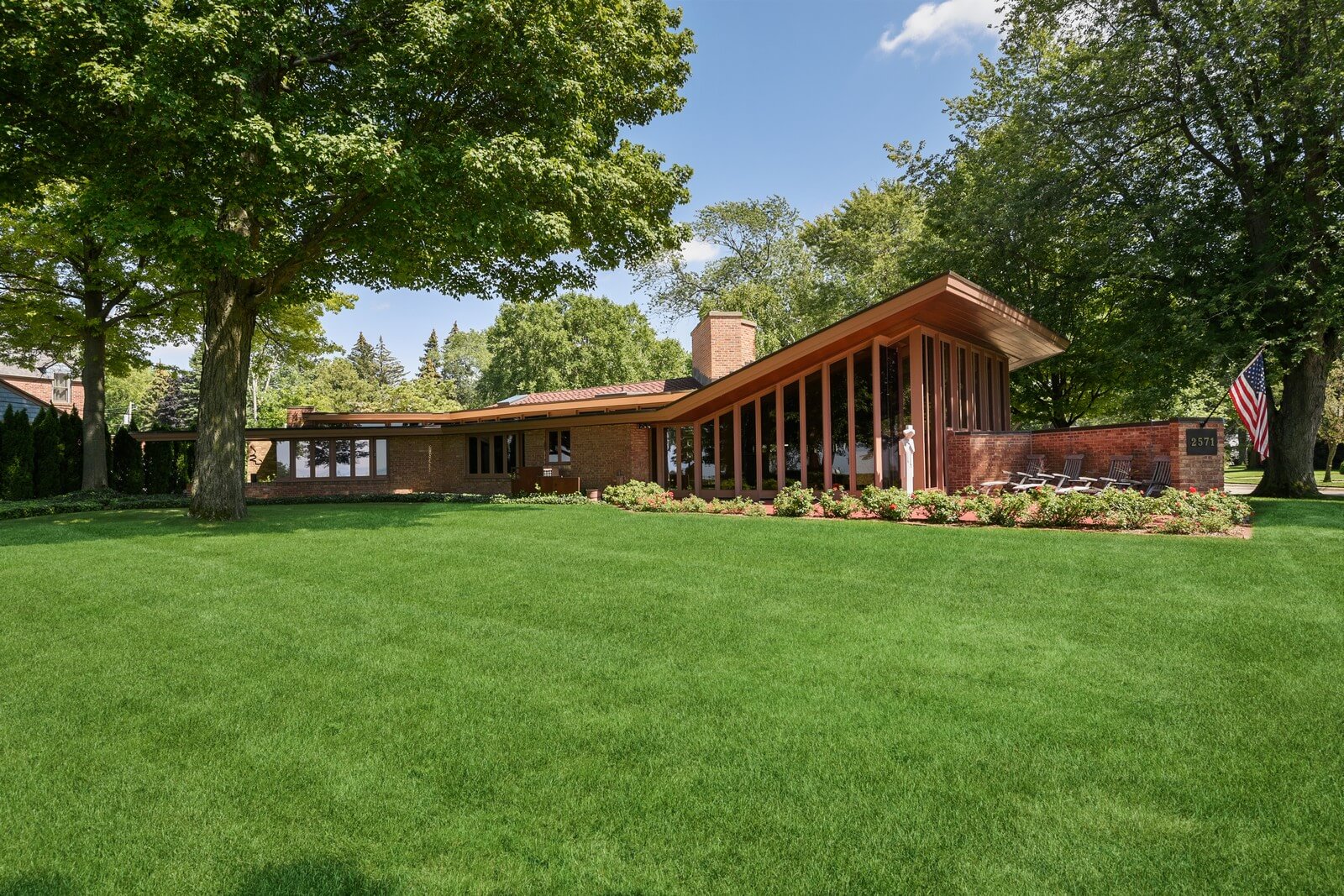 Frank Lloyd Wright’s Harper House in Michigan hits the market for just