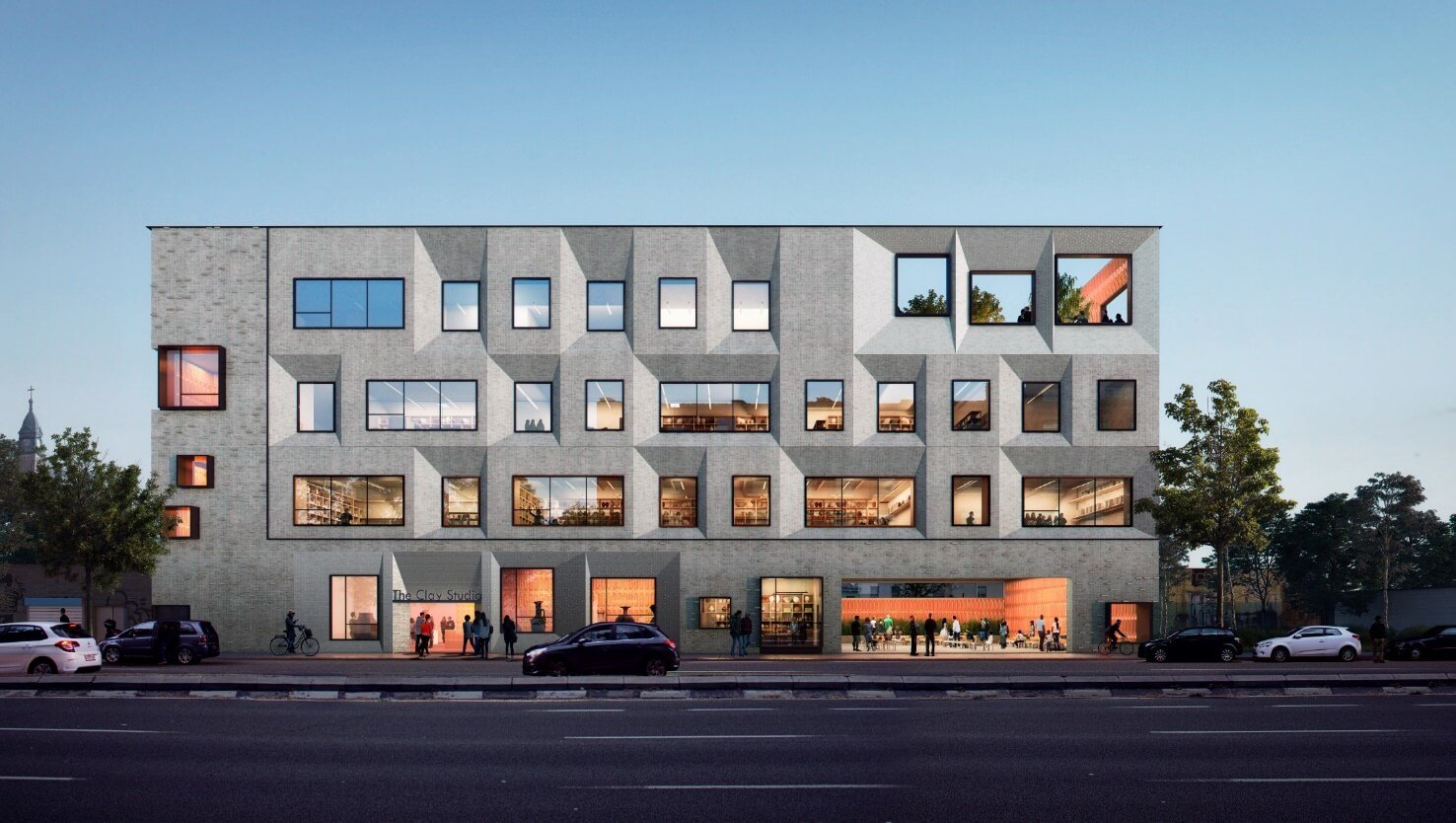 The Clay Studio reflects skilled craftwork inside and out in