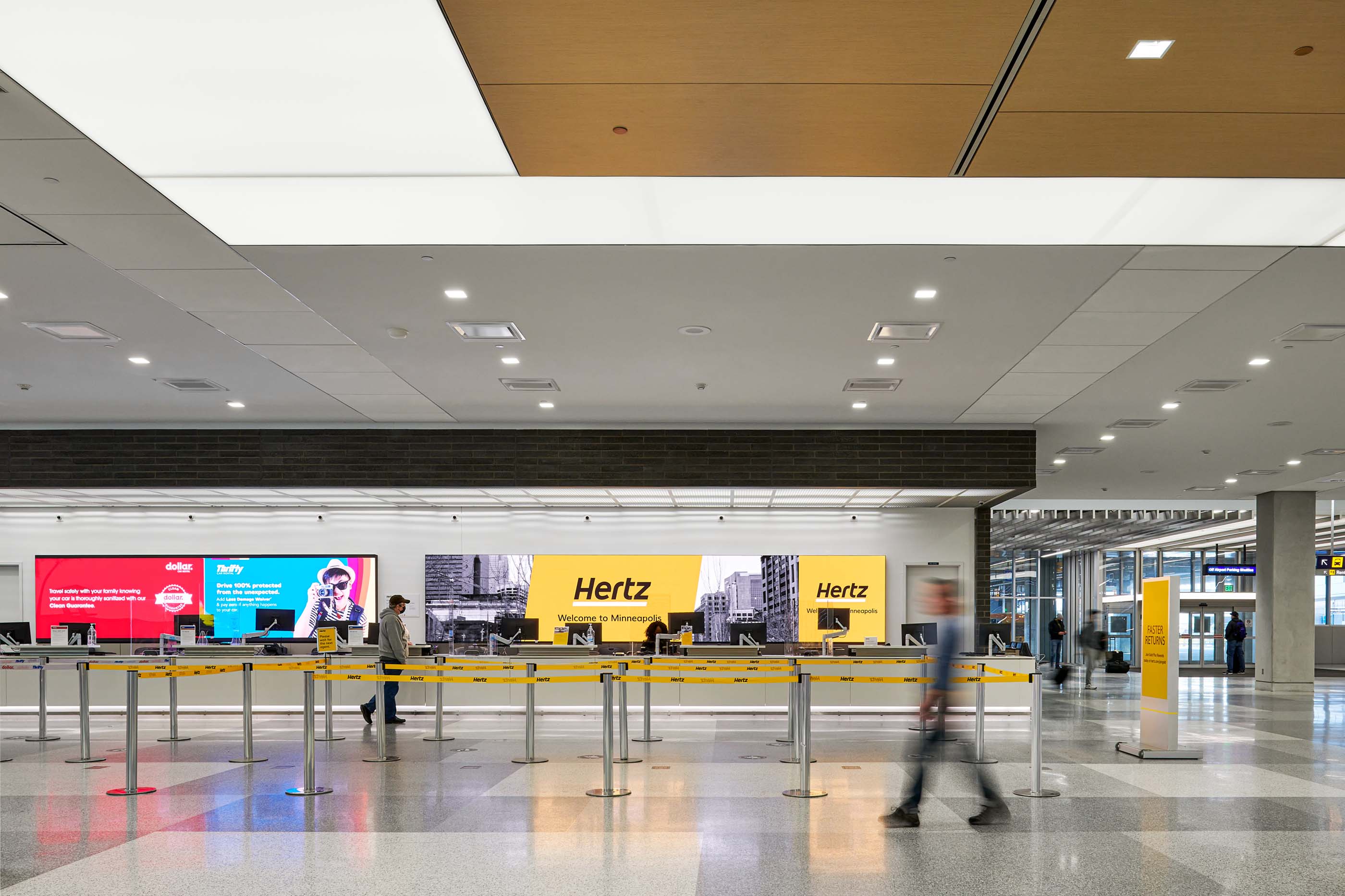 The new Silver Ramp and the MinneapolisSt. Paul International Airport