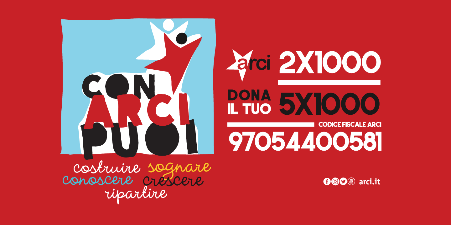 2x1000 elenco beneficiari 2023 Con Arci Puoi | 5+2X1000 2021 – Arci