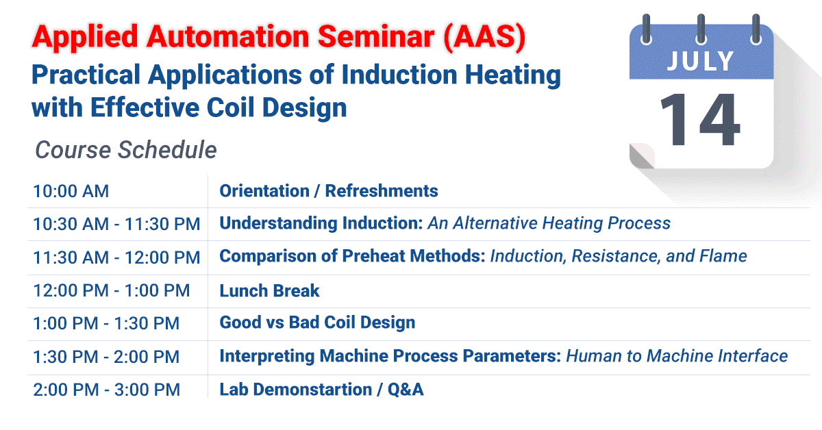 Induction Heating Class ARC Specialties