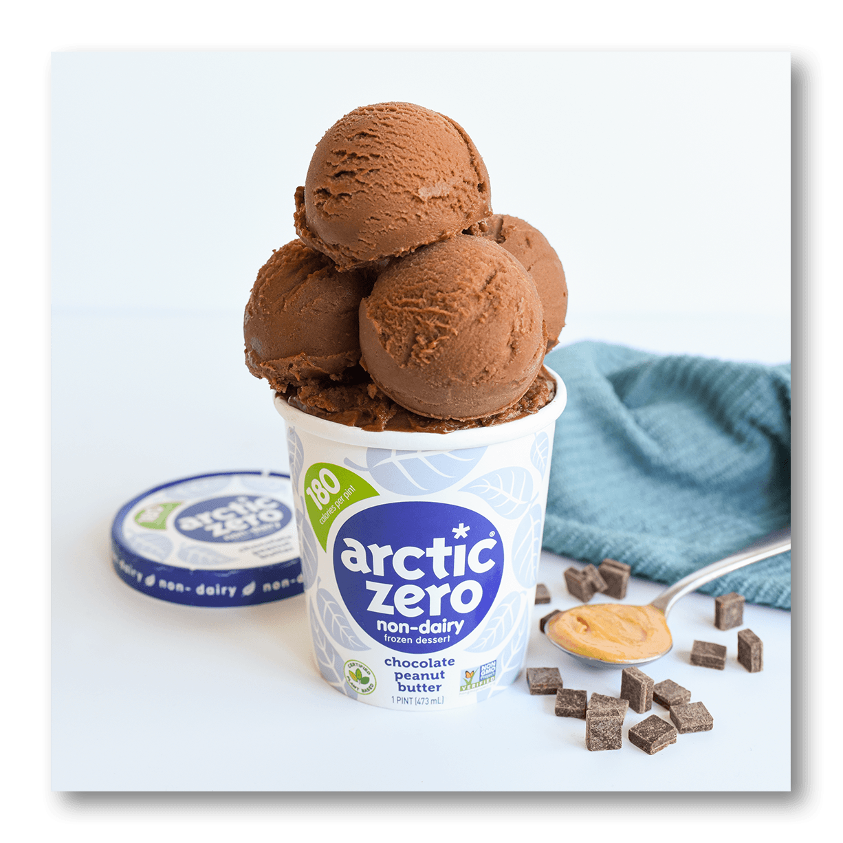 Arctic Zero Chocolate Peanut Butter Flavor NonDairy Frozen Dessert