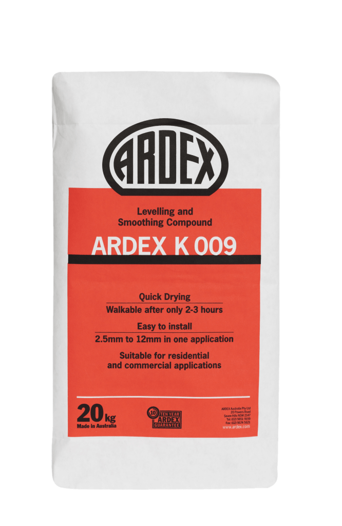 ARDEX K 009 Levelling & Smoothing Compound ARDEX New Zealand