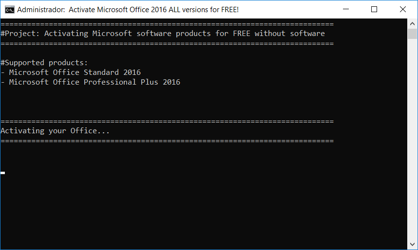 Ufficio Attivatore 2016 Professional Plus FREE sin programas Winpeaker