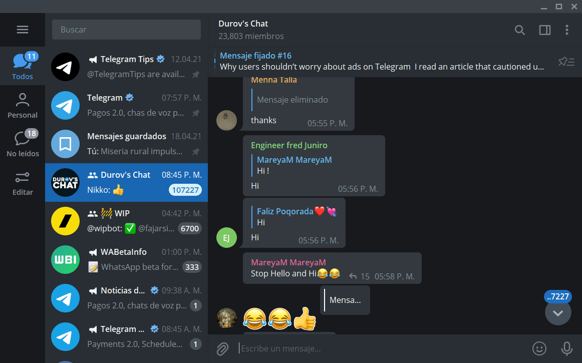 Descargar Telegram X para PC ¡GRATIS! [2022 ]