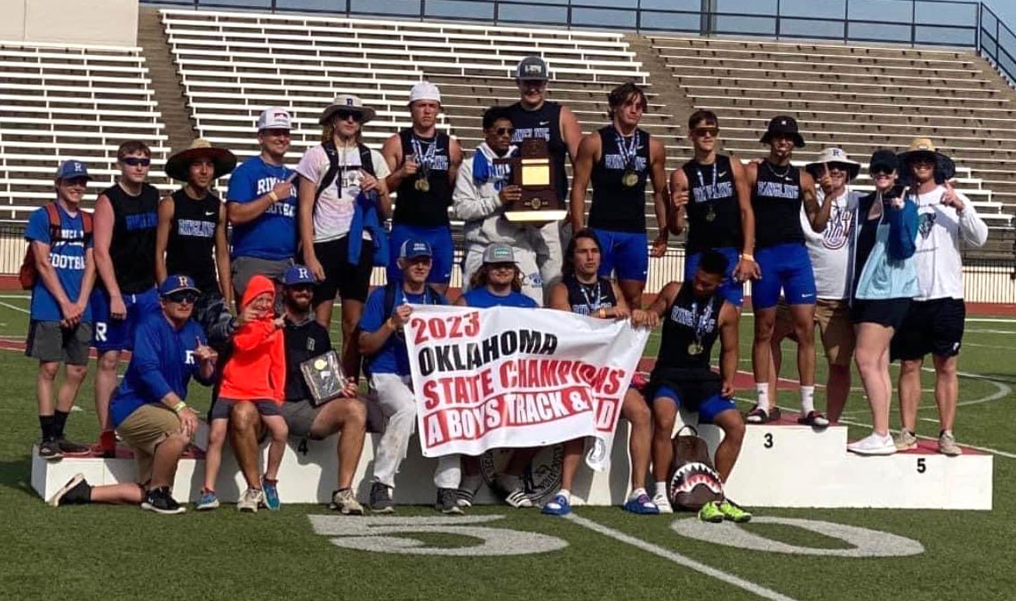 Ringling boys track and field wins 2nd straight state championship
