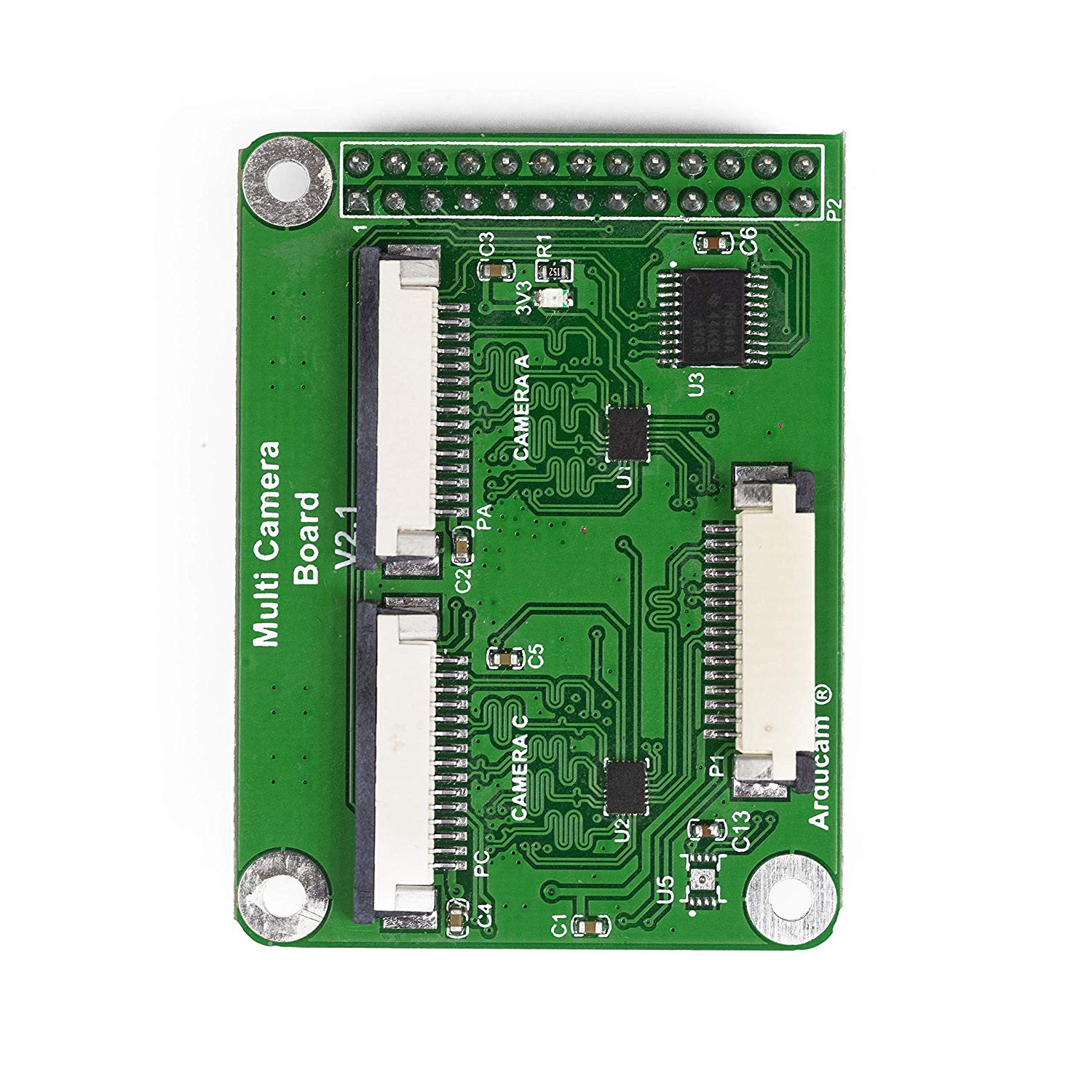 Arducam Multi Camera Adapter Module V2.1 for Raspberry Pi 4 B, 3B+, Pi