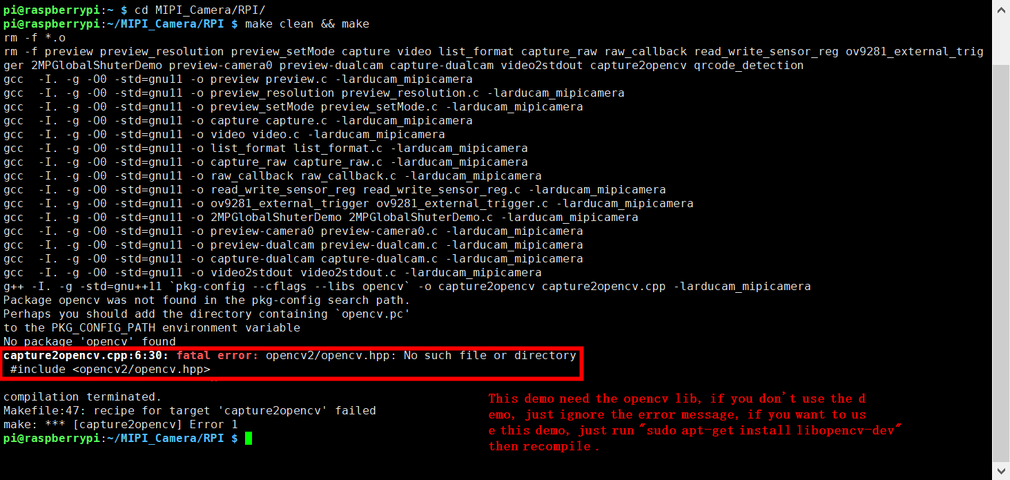 OBISP Camera Userland Driver and SDK Arducam