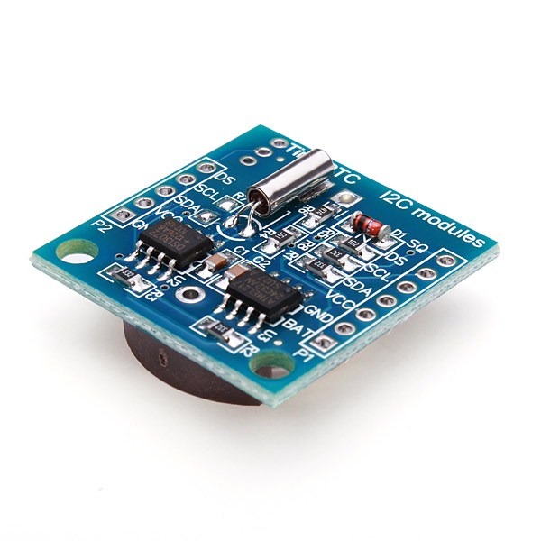 Arduino Real Time Clock Modulo  I2C RTC DS1307 AT24C32 Real Time Clock Modulo For AVR ARM PIC SMD + Batteria Arduino Real Time Clock Modulo I2C RTC DS1307 AT24C32 Real Time Clock Modulo For AVR ARM PIC SMD + Batteria