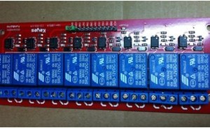 8 Canali 12V Relè Shield Modulo per Arduino ARM PIC AVR DSP SRD-12VDC-SL-C New