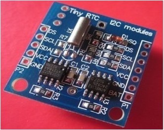 Arduino Real Time Clock Modulo  I2C RTC DS1307 AT24C32 Real Time Clock Modulo For AVR ARM PIC SMD + Batteria Arduino Real Time Clock Modulo I2C RTC DS1307 AT24C32 Real Time Clock Modulo For AVR ARM PIC SMD + Batteria
