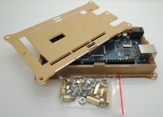 Arduino Mega R3 Enclosure Transparent Case Clear - Arduiner - Arduino ...