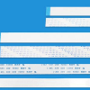 FFC/FPC 15P 1.0Pitch 50CM A-B Cavo