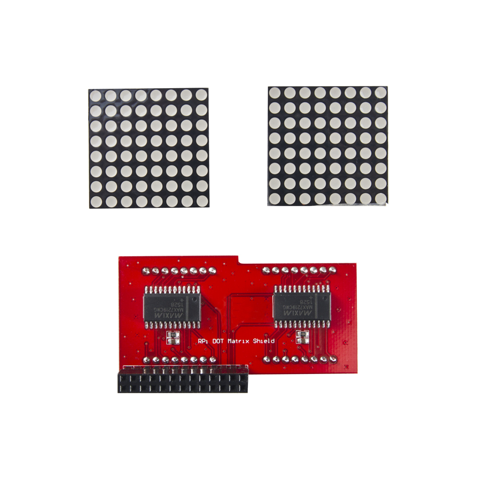 Raspberry Pi LED Matrix 8*16 Raspberry Pi LED Matrix 8*16