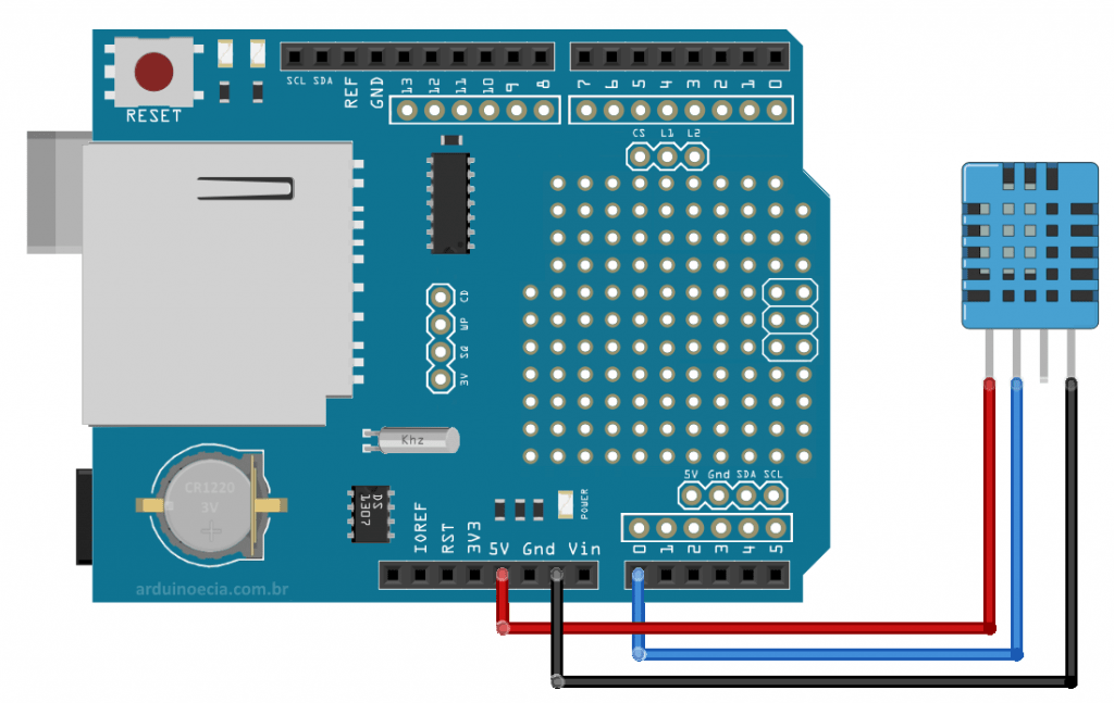 Como importar dados do Data logger em uma planilha Arduino e Cia