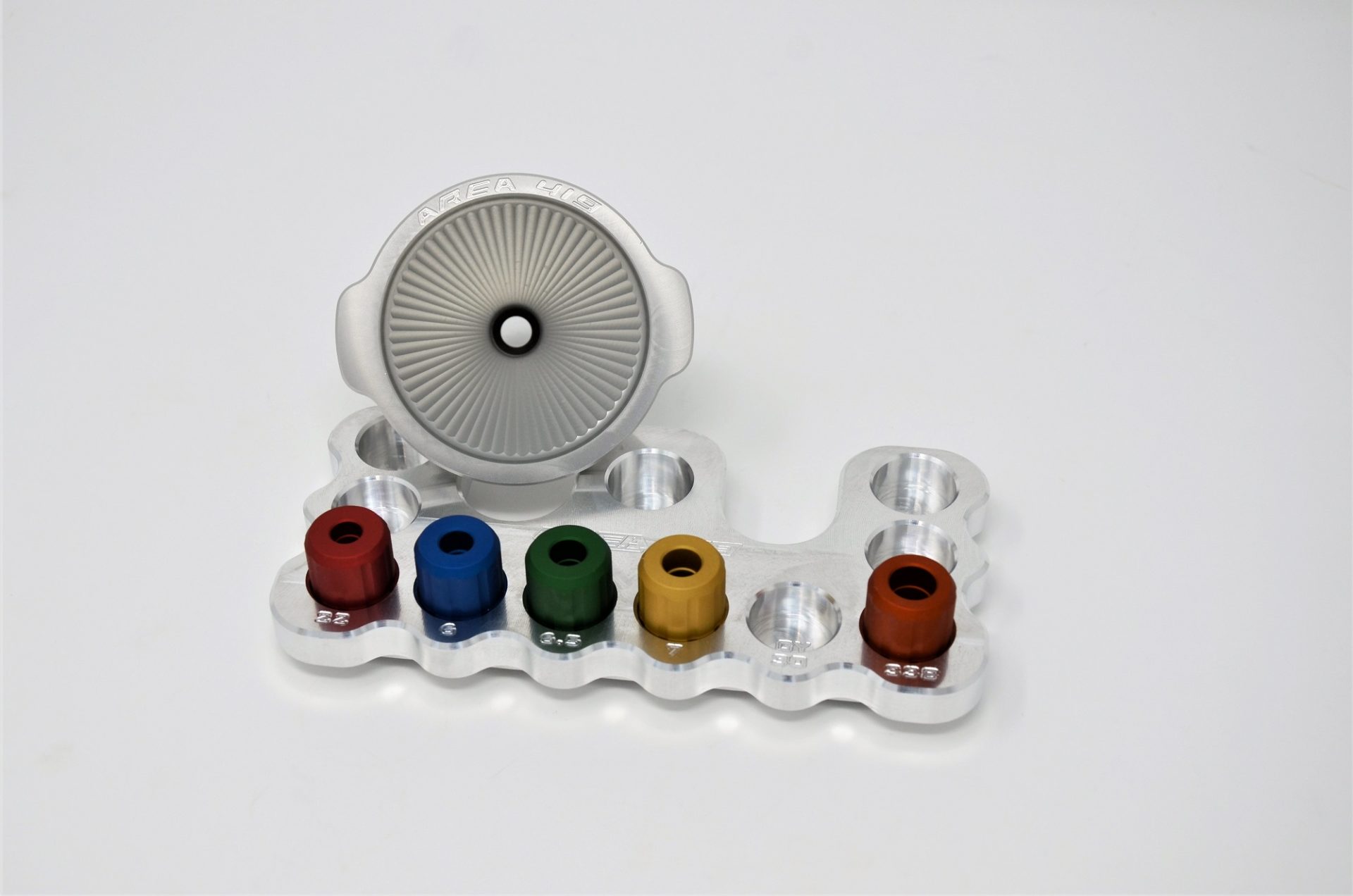 Area 419 Aluminum Reloading Funnel Kit With Interchangeable Heads