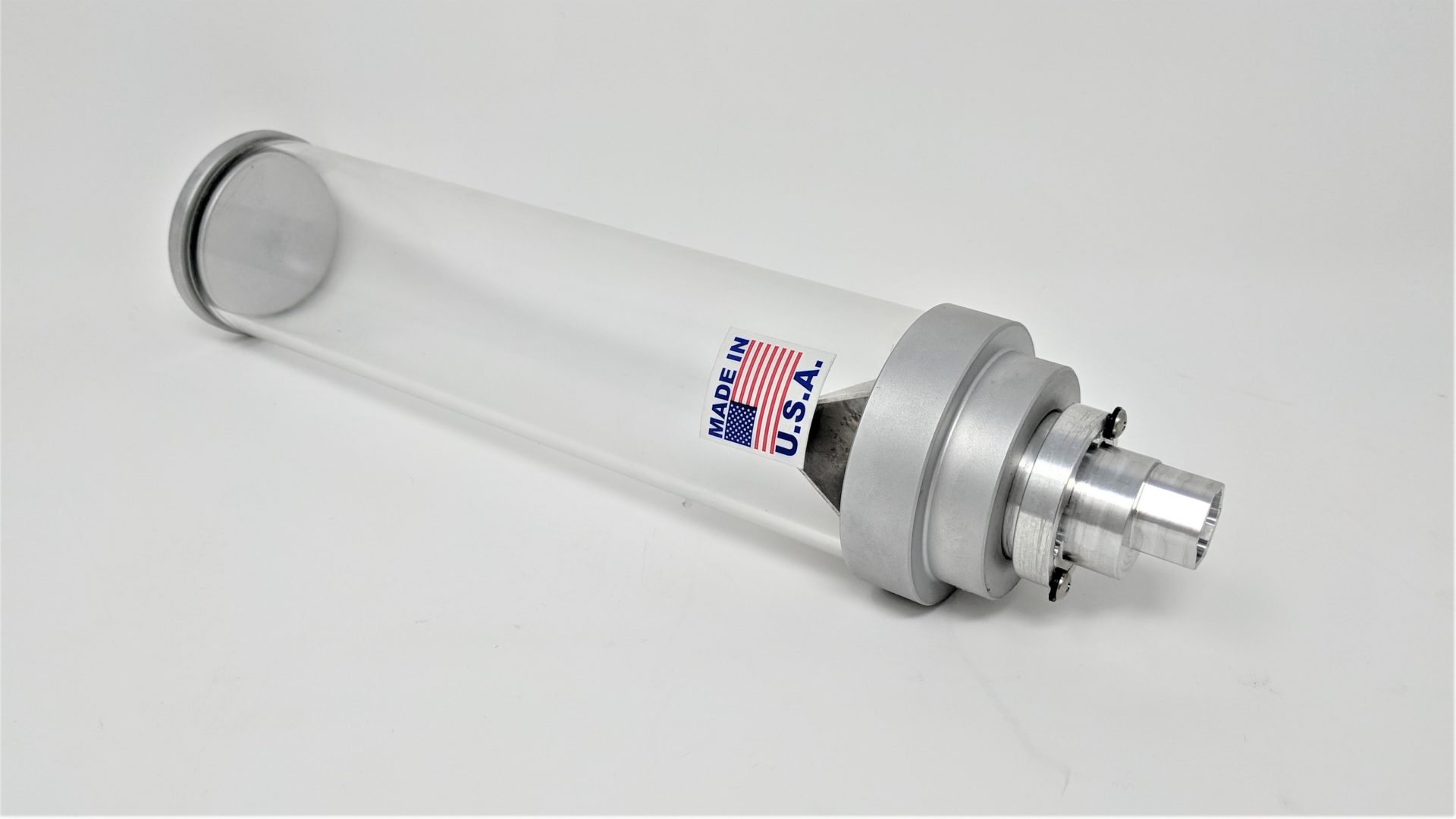 Pyrex Hopper with Shutoff Valve for Lee Perfect Powder Measure