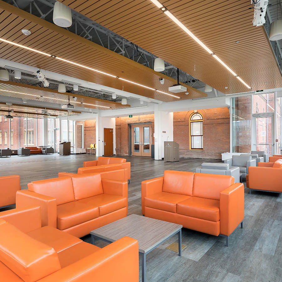 Humber College Lounge — Area Construction