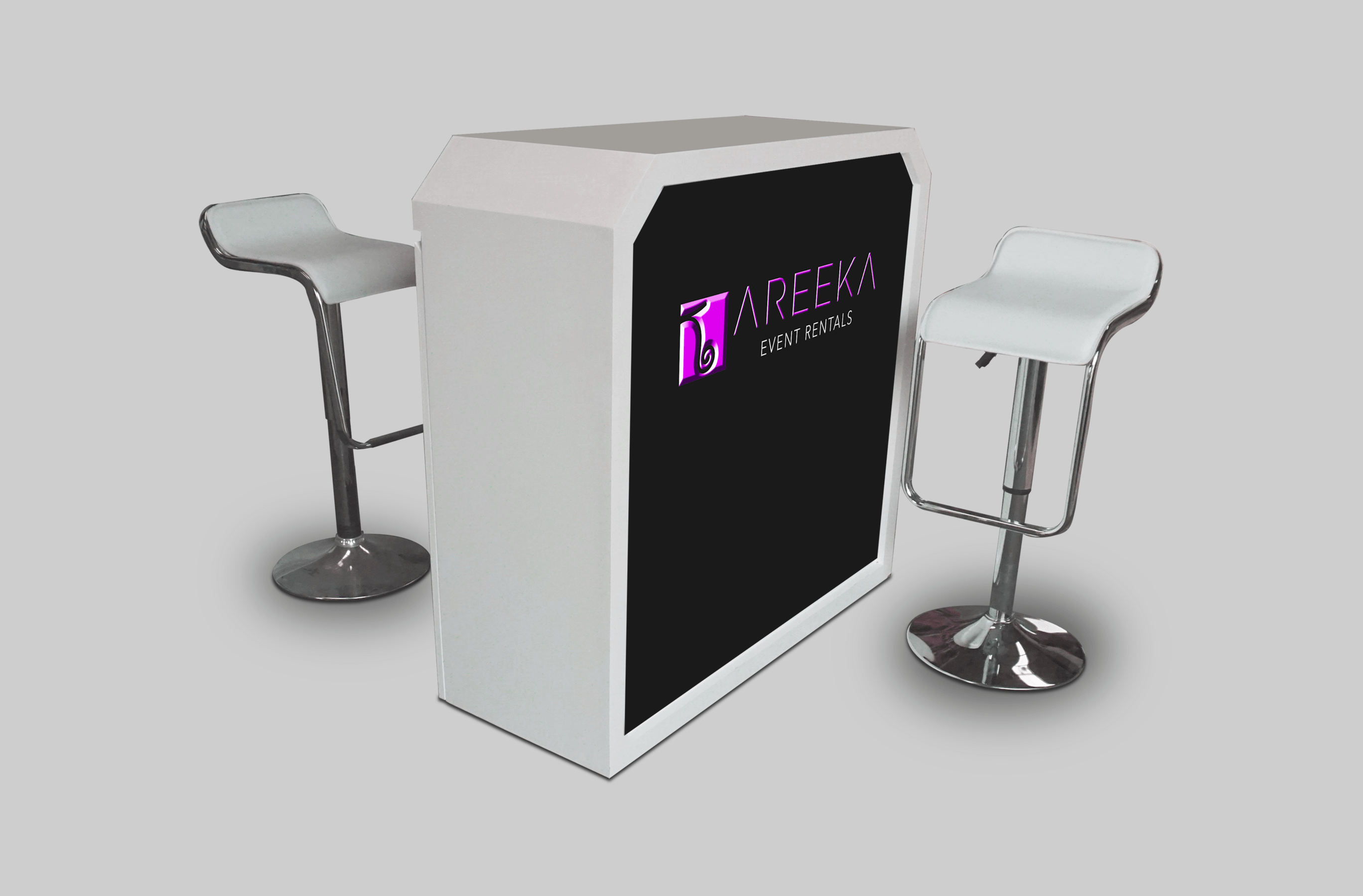 Reception Desk Rental for events in Dubai, Abu Dhabi, UAE.