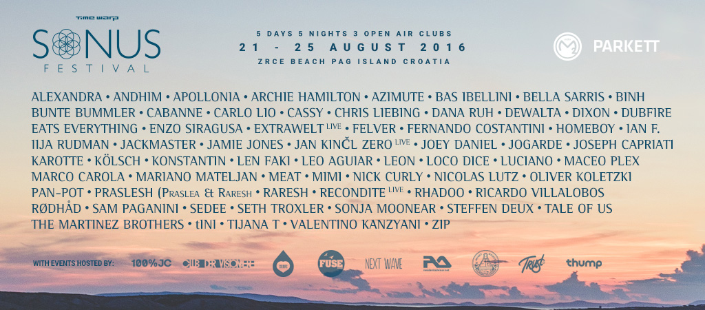 sonus festival 2023 timetable Ancora nuovi nomi per Sonus Festival 2016 Rivelati timetable e boat party