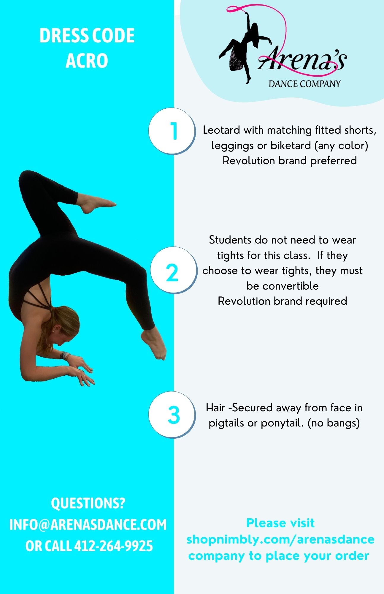 Dress Code Arena's Dance Company