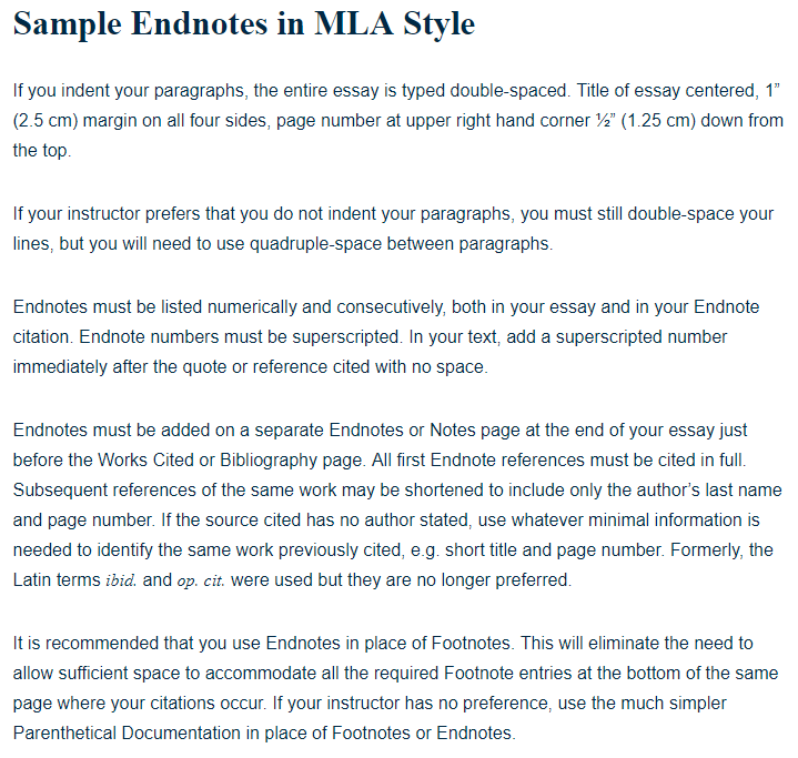 Using Endnotes in a Research Paper Bibliography.com