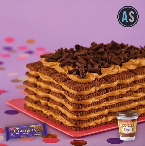 Chocotorta Chocolinas + Dulce de Leche La Serenísima ARGENSEND