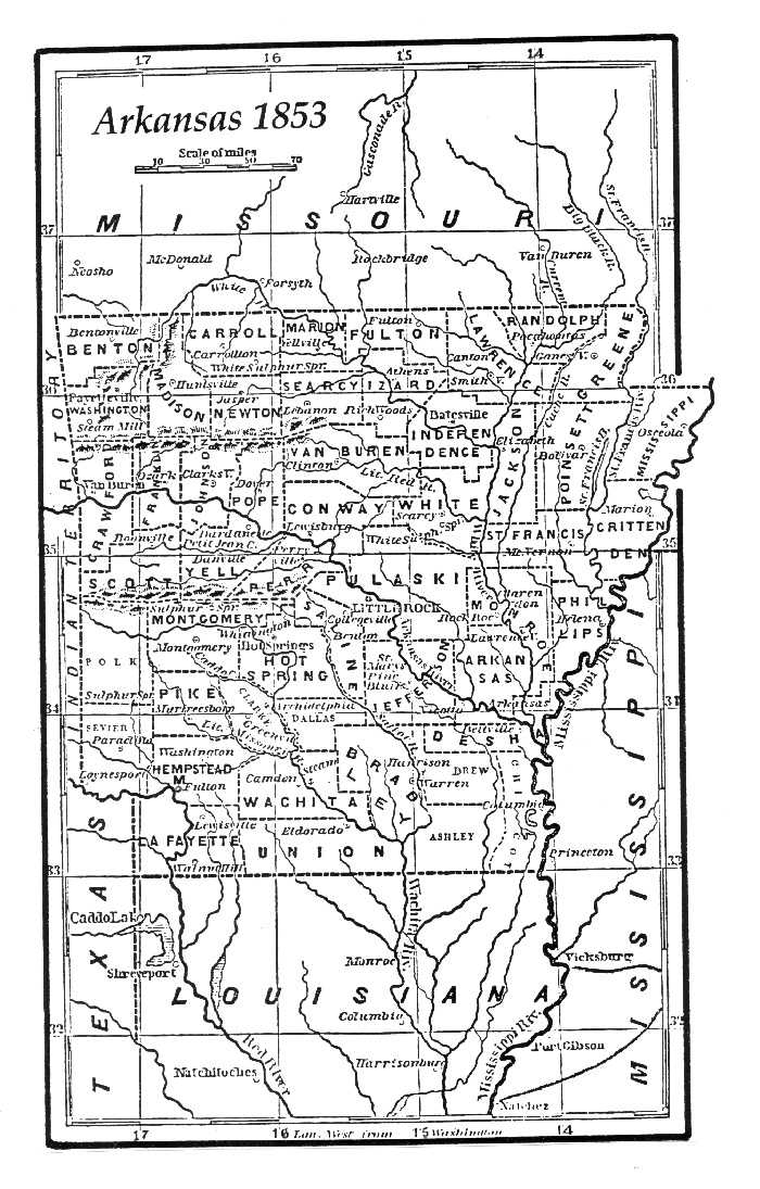 Bradley County Maps and Townships