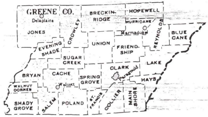 Greene County Arkansas Map Australia Map