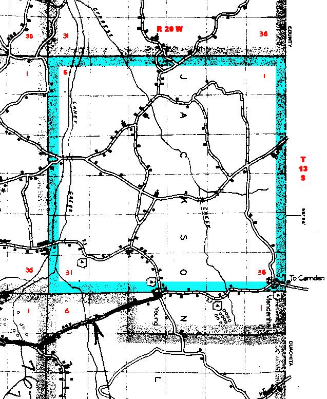 Nevada County, Arkansas part of the ARGen Project