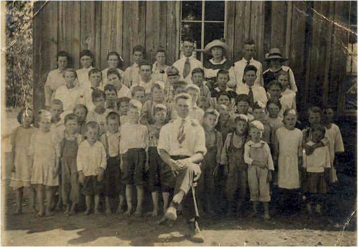 Mt Moriah School c1918 Photo