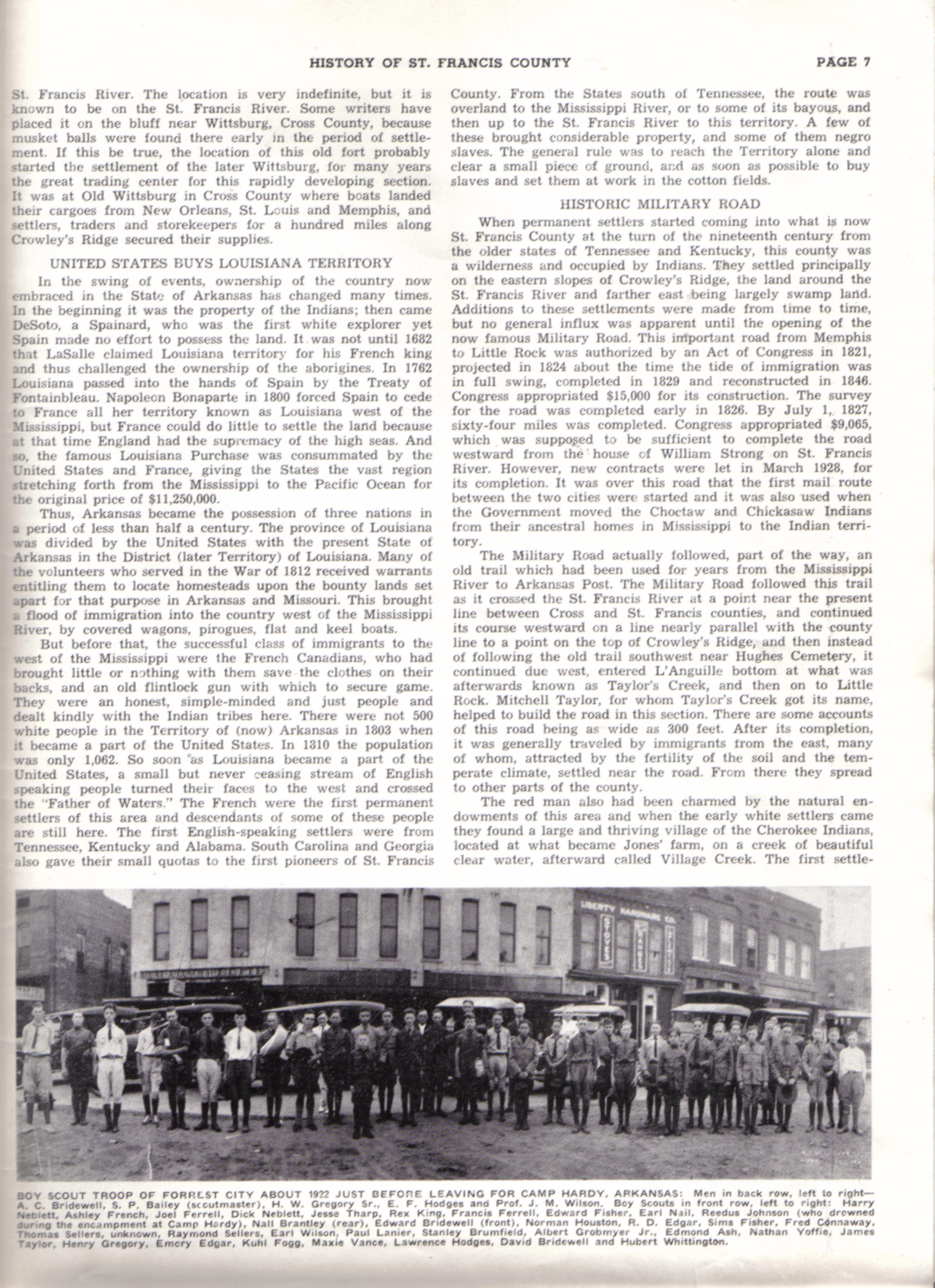 St. Francis County, ARGen