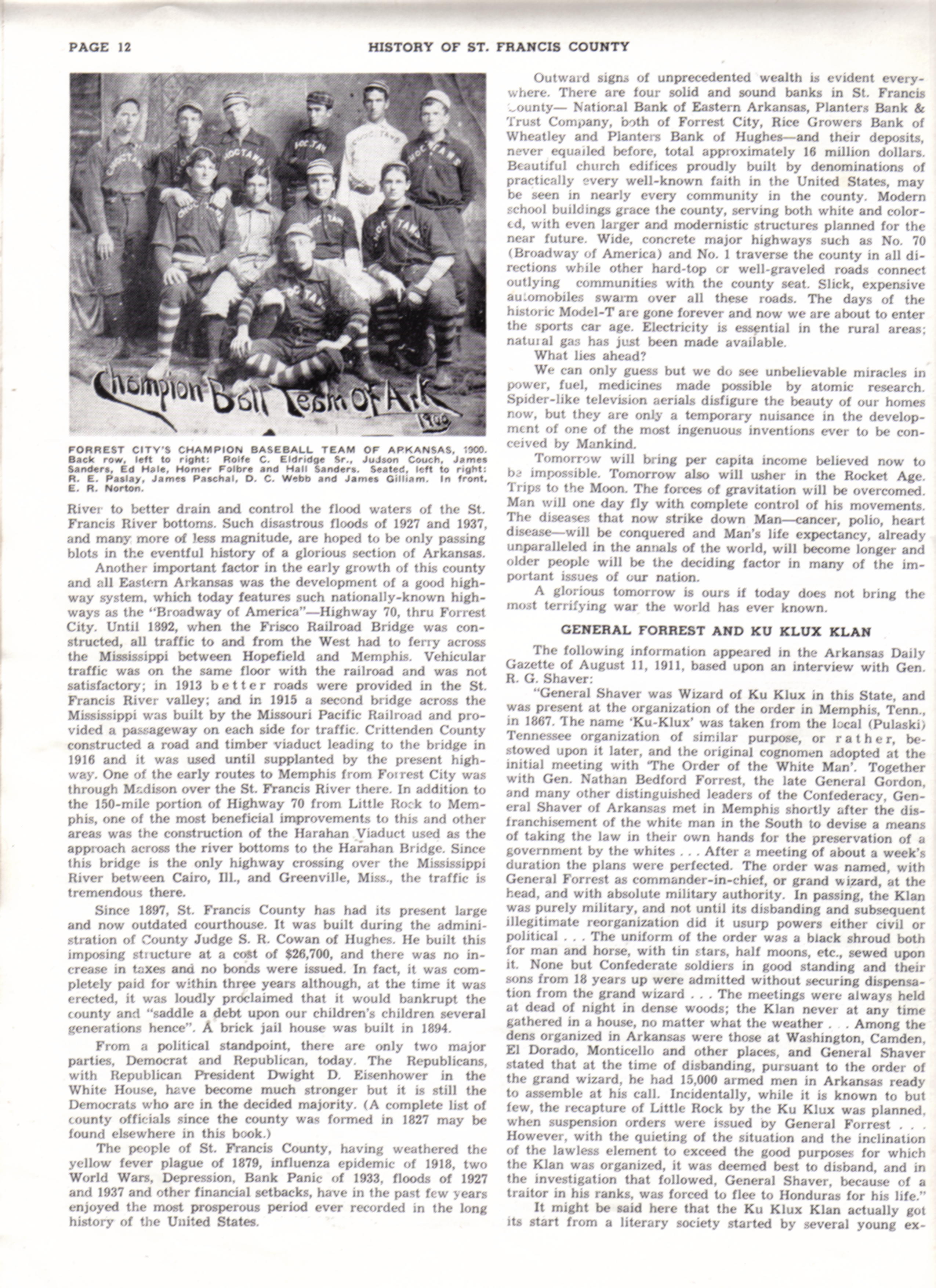 St. Francis County, ARGen