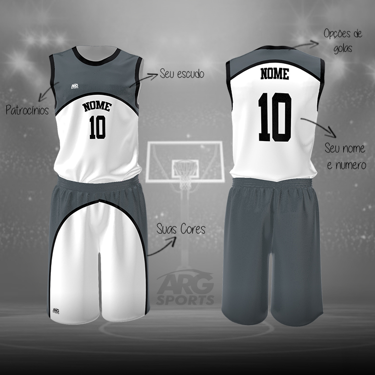 Kit Basquete Personalizado Tech B020 Argsports